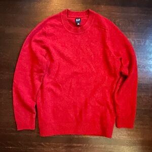 GAP Men's Red Crewneck Sweater / M